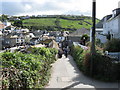 Roscarrock Hill. Port Isaac. Cornwall in PL29 3RQ