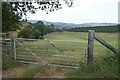Gate entrance to Field near Tyddyn-bach in LL22 8RD
