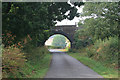 Railway bridge between Pilton and Lyndon, Rutland in Pilton