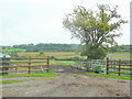 Field entrance by Brinkmarsh Lane Farm in GL12 8PT