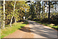 Road near Caysbriggs Quarry in IV31 6RU