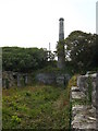 Chimney stack at Baker's Pit in TR20 8BE
