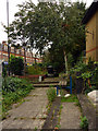 Small urban space, Tottenham Lane, Hornsey in N8 0JU