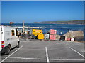 The harbour car park at Sennen Cove in TR19 7AY