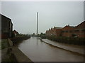 Looking up the River Hull from Wincolmlee in HU2 0LN
