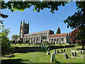 Long Melford Holy Trinity church in CO10 9DG