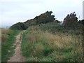 Coastal path on Red Cliff in PO36 8QG