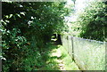 Footpath north of How Green Lane in TN8 7NN