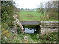A disused rail bridge next to the walk / cycle path in Pendle District (B)