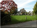 Part of the village green at Hartest in IP29 4DJ