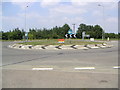 Roundabout on the A4146 in MK17 9GL