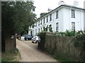 Houses beside the coastal footpath at Bembridge Point in PO35 5SF