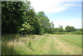 Footpath north from Four Elms in Four Elms
