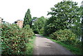 Thames Path heading north in W6 9RH