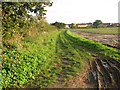 Footpath from Burnt Hill Lane to Beccles Road in NR33 8HX