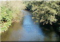Rhymney River flows towards Llanedern Bridge in Old St. Mellons Community