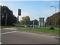 Meole Brace roundabout in SY2 6ST