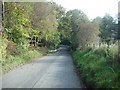 Road narrows in EH55 8UA