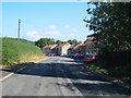 Row of houses in Kirkby Mills in YO62 6NP