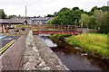 Footbridge over the River Merddwr in LL24 0LF
