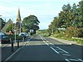 Passing Beeswing church on the A711 in DG2 8QZ