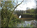Footbridge in Hauxley Nature Reserve in NE65 0JR
