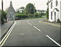 Approaching the church in Auchencairn in DG7 1QS