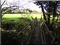 Footpath bridge at Llanfallteg in SA34 0UP