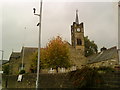Silsden parish church tower in BD20 0NB