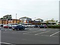 Supermarket car park in NR18 0EN