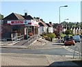 Spar and houses, Cyncoed Road, Cardiff in CF23 7DU