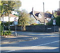 Cardiff : corner of Cyncoed Road and Cyncoed Avenue in CF23 6NQ