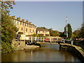 Bridge 177, Brewery Swing Bridge on the Leeds Liverpool Canal in BD23 1PR