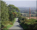 New Road leading to Smestow, Staffordshire in DY3 4PU