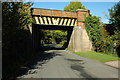 Railway bridge at Pandy in NP7 8DS