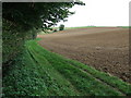Field Boundary And Footpath in IP7 5NR