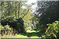 2010 : Farm track and footpath heading south to Draycot in SN15 5LE