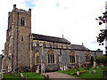 Saxmundham St John the Baptist's church in IP17 1RP