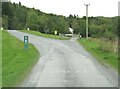 The track to the car park at Kirroughtree in DG8 7BD