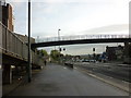 A footbridge over the A64, York Road, Leeds in LS9 6NW