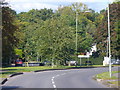 Entering Oxshott in KT11 2QT