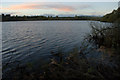 Stormont Loch at dusk in PH10 6LN