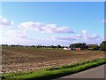View from near Whaplode towards Moulton Wind Mill in PE12 6UX