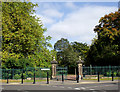 Gateway into West Park, Wolverhampton in WV3 9LF