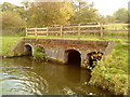 Overflow under the towpath in Pendle District (B)