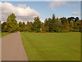 Exbury: main drive and lawn, Exbury Gardens in SO4 1AR