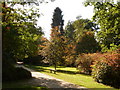 Exbury: a bench in Exbury Gardens in SO4 1AR