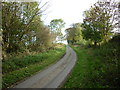 Looking up Spout Hill, Brantingham in HU15 1QG