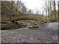 Footbridge over Mill Croft Brook in OL11 5TT