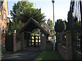 Memorial lychgate, St Giles Road, Exhall CV7 in CV7 9GF